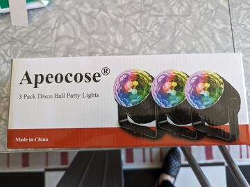 Renting out with online payment: Apeocose Disco Party Lights