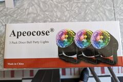 Renting out with online payment: Apeocose Disco Party Lights