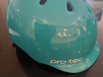 Winter sports: Pro-etc turquoise helmet 
