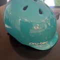 Winter sports: Pro-etc turquoise helmet 
