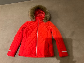 Winter sports: Vibrant orange POIVRE BLANC ski jacket
