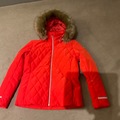 Winter sports: Vibrant orange POIVRE BLANC ski jacket