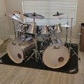 Selling with online payment: 8 Piece Pearl Double Bass Set