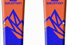 Winter sports: Salomon 130cm skis & 38” poles