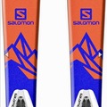 Winter sports: Salomon 130cm skis & 38” poles