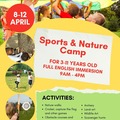 News: Sports & Nature Holiday Camp for 3-11 year olds