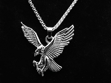 Comprar ahora: 70Pcs Vintage Eagle Pendant Necklace