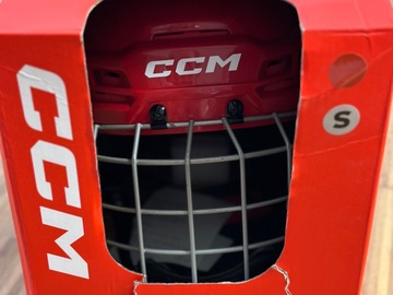 Verkaufen mit Online-Zahlungen: CCM Eishockeyhelm 