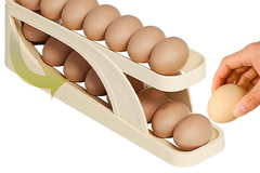 Buy Now: Egg Dispense Tray Double-Layer Automatic Roll Down