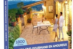 Vente: Coffret Smartbox "Week-end gourmand en amoureux" (89,90€) 