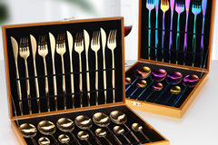 Buy Now: Luxury Cutlery Set 24 Pcs