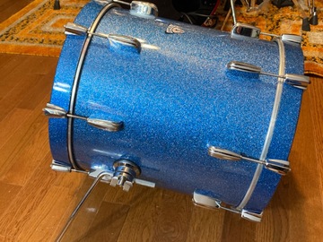 Selling with online payment: 16"x16" Famous Brand bass drum. Custom made by George Lawrence