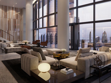 POA: Lavish Downtown Penthouse with Burj Khalifa Views