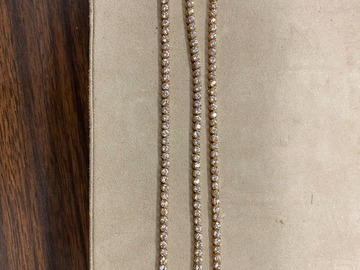 Comprar ahora: 30 pcs--Cubic Zirconia Bracelets Plated 14kt Gold--$1.50 ea