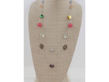 Buy Now: One Dozen Multi Layer Bead & Shell Necklaces #N2363