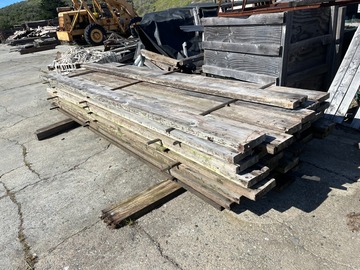 Selling: 2” x 8” x 12’ Reclaimed Old Growth Redwood Boards