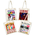Buy Now: 40pcs Taylor Swift peripheral shopping canvas bag tote bag