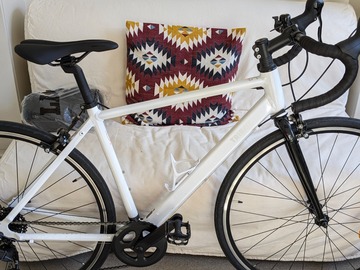Selling: VAN RYSEL Women's Road Bike Triban Easy - White