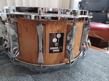 Selling with online payment: Sonor Lite Scandinavian Birch snare 7 1/4 x 14