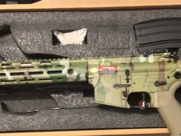 Selling: Matrix Custom Full Metal M4 RIS Airsoft AEG Rifle