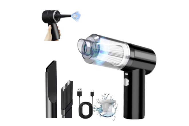  ULTRA POWERFUL WIRELESS PORTABLE MINI VACUUM, HOME and CAR USE