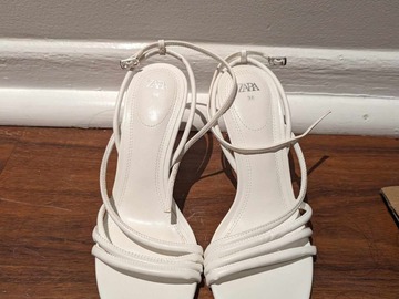 Selling: Zara White Heels