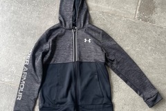 FREE: Under Armour Zipped Track Top - Size L Youth