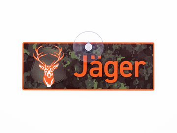 Verkaufen: Jäger Jagdschilder orange 