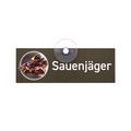 Verkaufen: Sauenjäger als Jagdschild fürs Auto Grün/Weiß