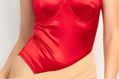 Comprar ahora: Strap Sweetheart Bodysuit Adjustable High Retail Value 