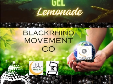 Selling with online payment: Blackberry Organic Lemonade with Sea Moss Gel Drink