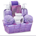 Comprar ahora: Bath Body Gift Basket Multi Piece Set - Lavender
