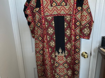Thobe sitti Marketplace Pre owned hand embroidered Palestinian thobe for sale