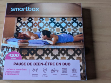 Vente: Coffret Smartbox "Pause de bien-être en duo" (49,90€)