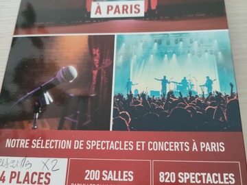 Vente: Cultur'in the City "4 pl. Spectacles et concerts à Paris" (109€)