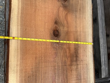 Selling: Two 2” x 25” x 138” Reclaimed Second Growth Redwood Boards