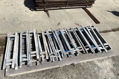 Selling: Reclaimed Vintage Aluminum Rack/Brace Pieces