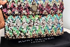 Selling: Kurt Geiger London Ombre Sequins Crossbody Medium Bag - NWT
