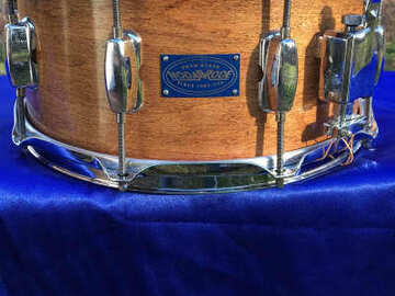 Selling with online payment: Nodar Rode Maple 6 1/2 x 14 Maple Snare Drum