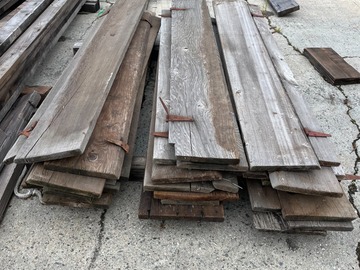 Selling: 1” x 10” x 70” Reclaimed 1930’s Chicken Barn Wood (Includes Hardw