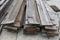 Selling: 1” x 10” x 70” Reclaimed 1930’s Chicken Barn Wood (Includes Hardw