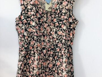 Buy Now: Floral Midi Sleeveless Dress Boho Summer Spring Keyhole Tunic