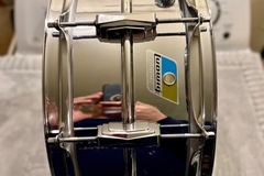 Selling with online payment: 1970's Ludwig Supraphonic LM402 (COA) 6.5x14 Point Badge