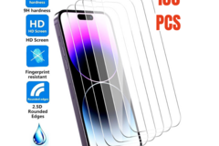 Comprar ahora: 130 Pcs Tempered Glass Screen Protector For iPhone 15 14 13 12 11