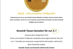 Workshop offering (dates): Keramik Tassen bemalen