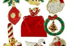 Buy Now: 200-- Christmas Pins-Assorted--$0.75 pcs