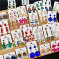 Comprar ahora: 50pairs Exaggerated long colorful earrings