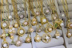 Comprar ahora: 50pcs Pearl necklace zircon clavicle chain