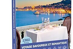 Vente: Coffret Smartbox "Voyage savoureux et romantique" (199,90€)