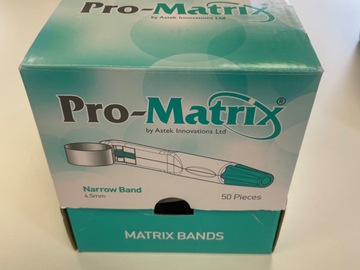 Nieuwe apparatuur: Pro matrix banden